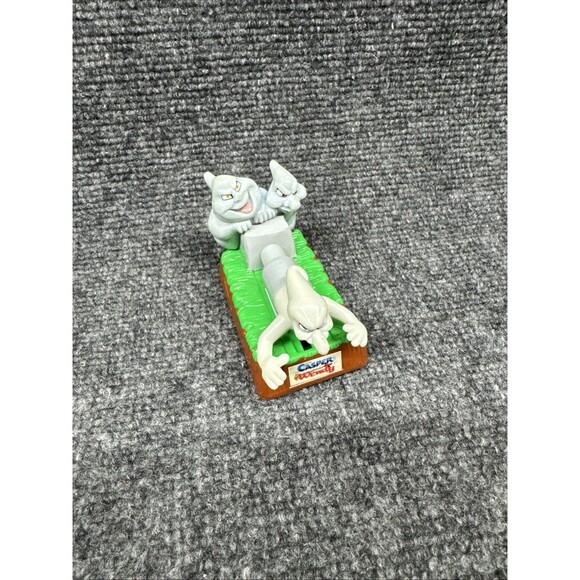 RARE 1998 Fatso Stinkie Stretch 4.25" Burger King Action Figure Casper - Picture 1 of 10